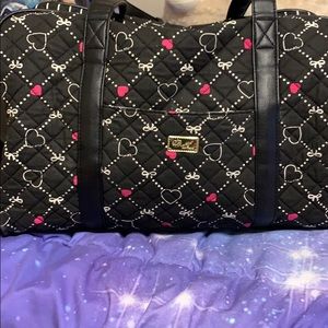 Betsey Johnson Duffle Bag.